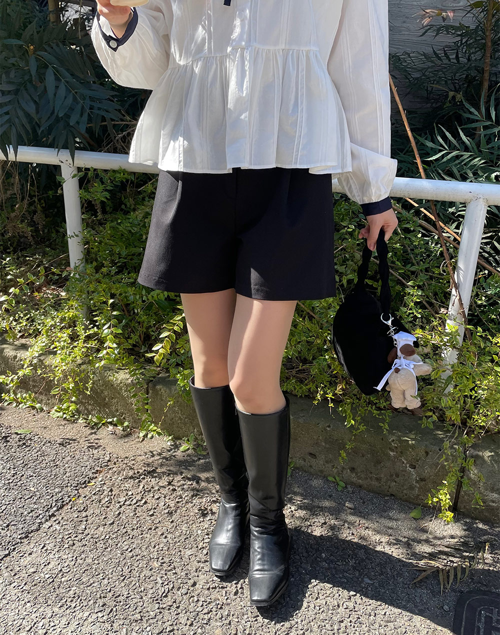 タック入りショートパンツ | レディースファッション通販 - DHOLIC