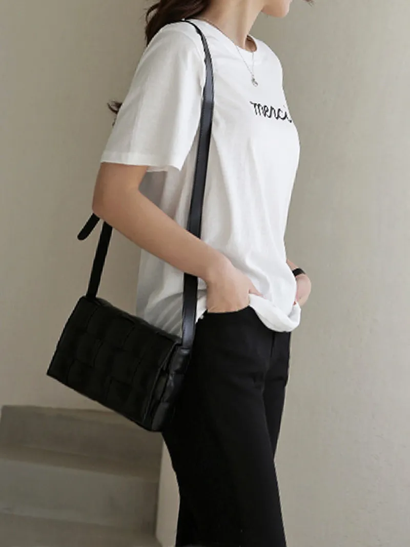 merci半袖コットンTシャツ | レディースファッション通販 - DHOLIC