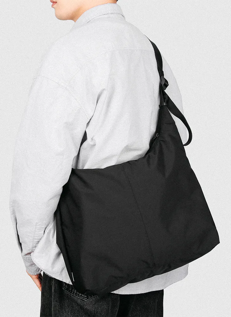 ナイロンクロスバッグLサイズ(BLACK) | 詳細画像1