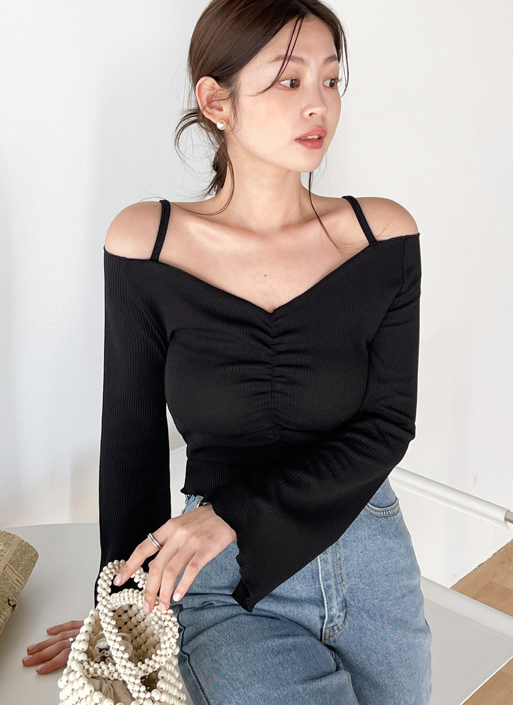 オフショルシャーリングTシャツ | DHOLIC | 詳細画像11