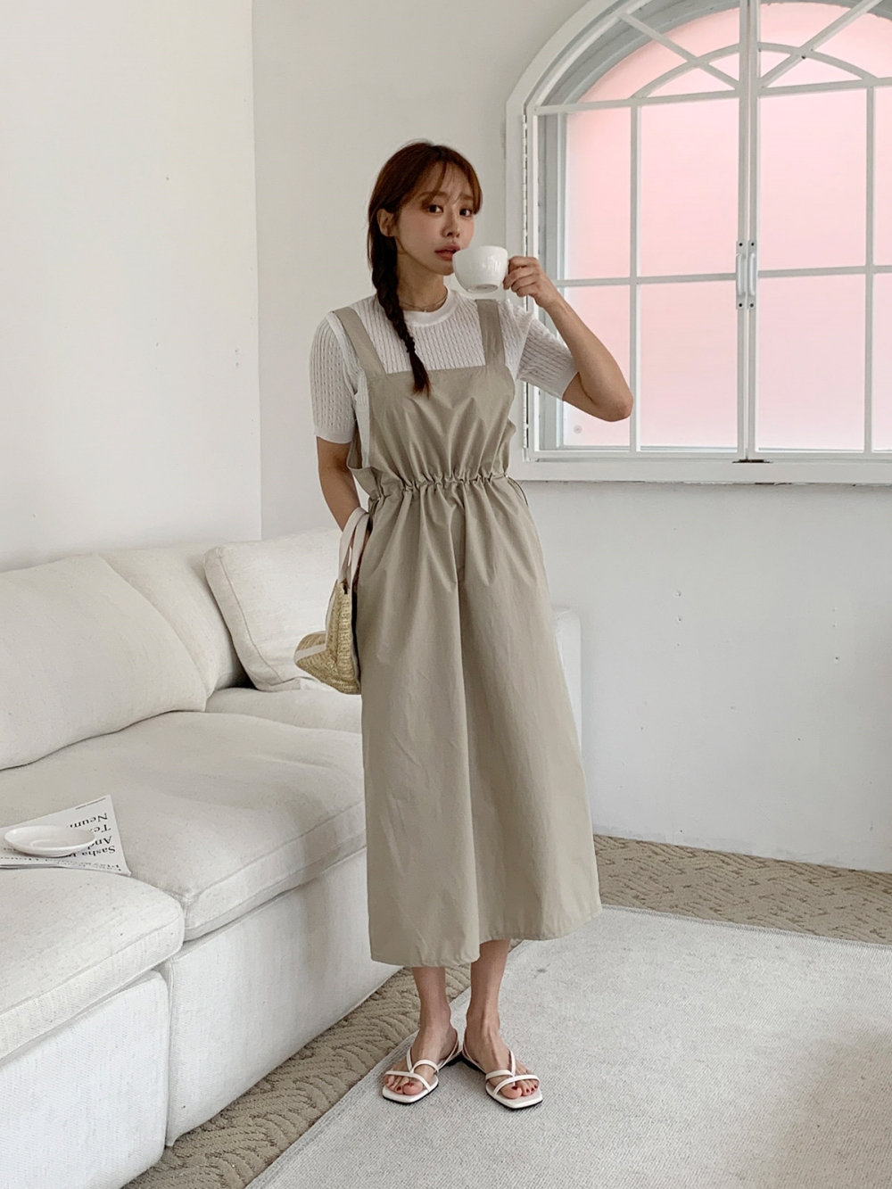ドローコードノースリワンピース | レディースファッション通販 - DHOLIC