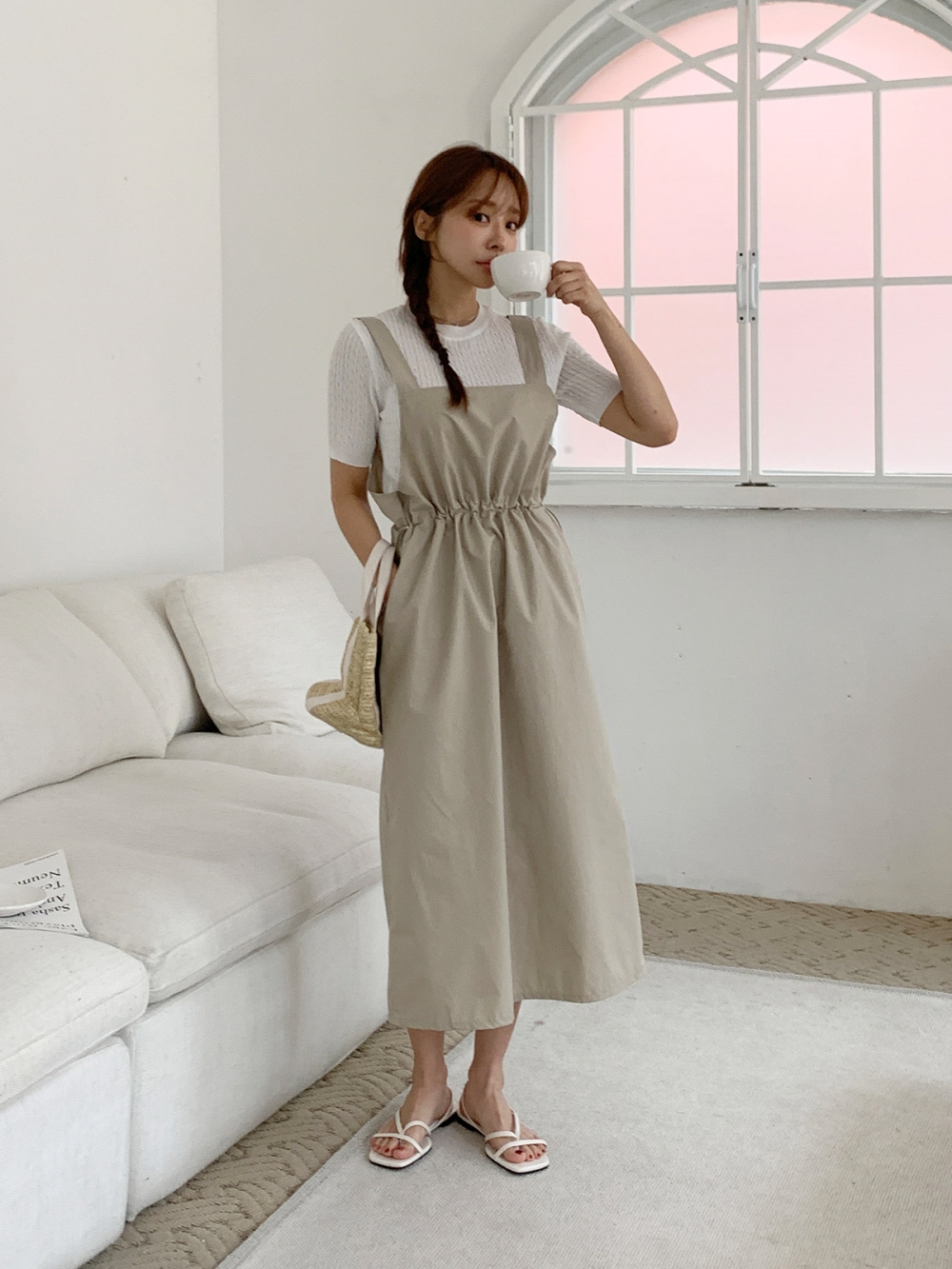 ドローコードノースリワンピース | レディースファッション通販 - DHOLIC