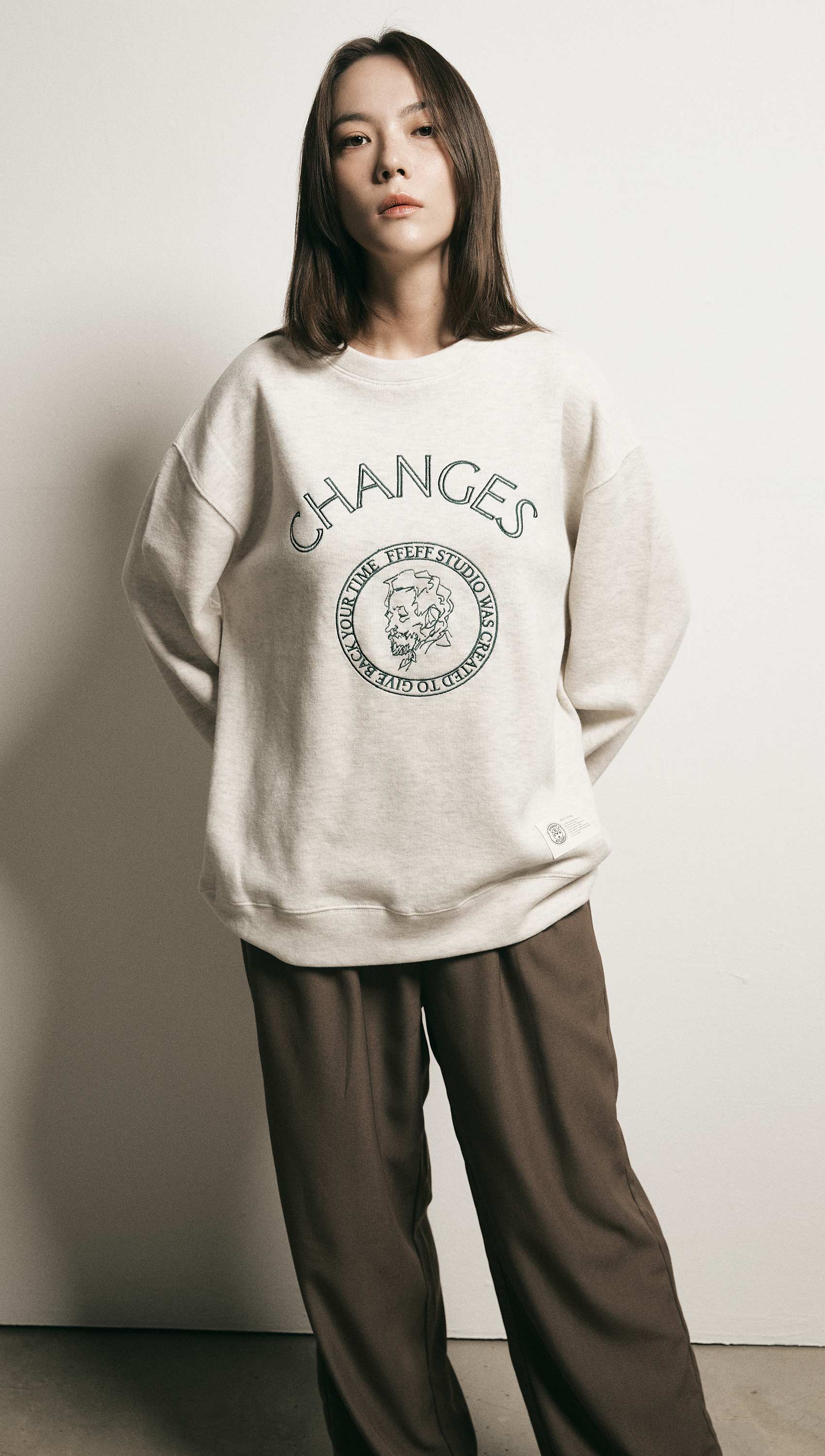 新品タグ付き　かぐれ　スウェットジップフーディー　OATMEAL 新品タグ付き かぐれ スウェットジップフーディー OATMEAL 新品タグ