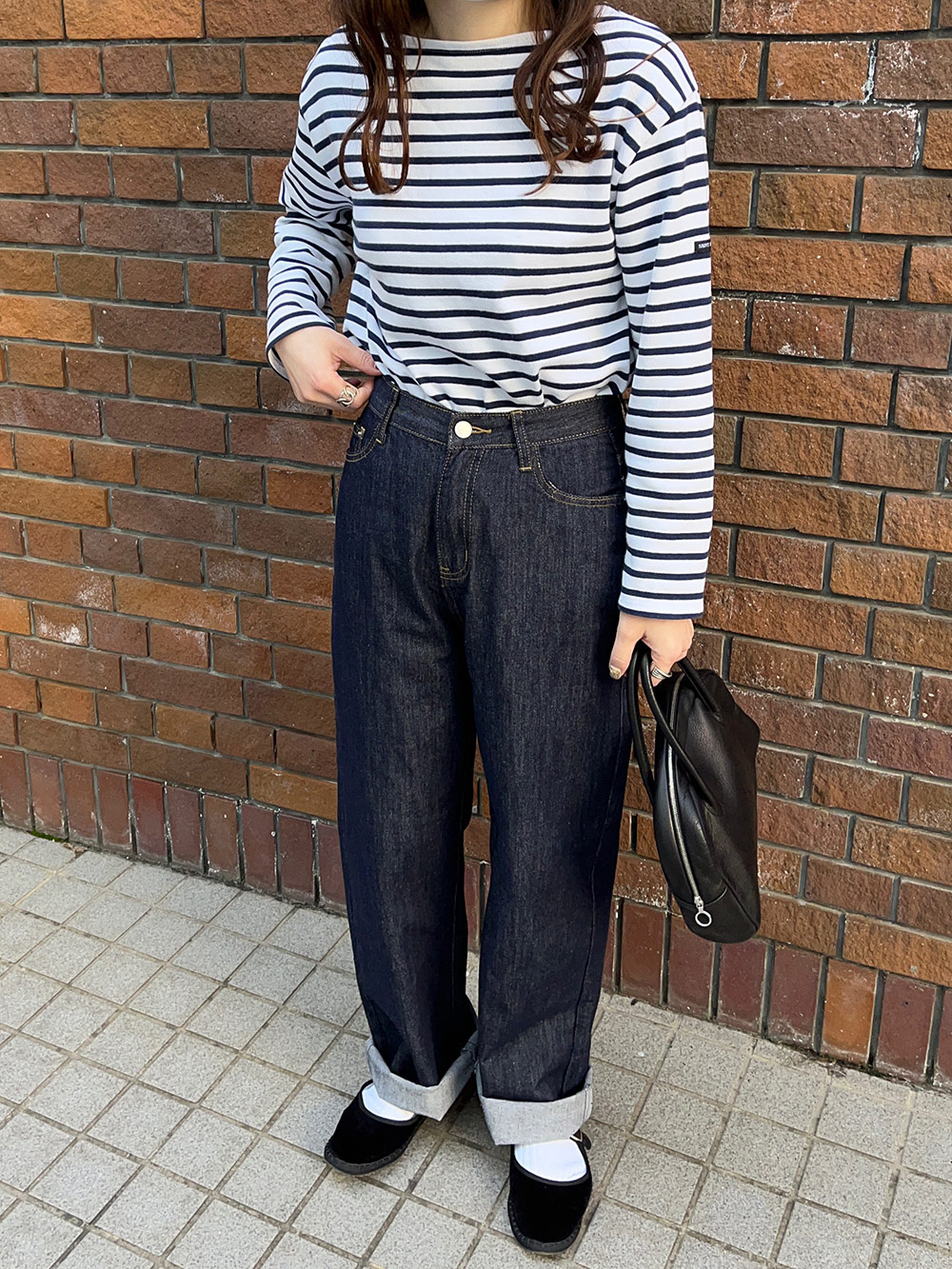ストレートデニムパンツ | レディースファッション通販 - DHOLIC