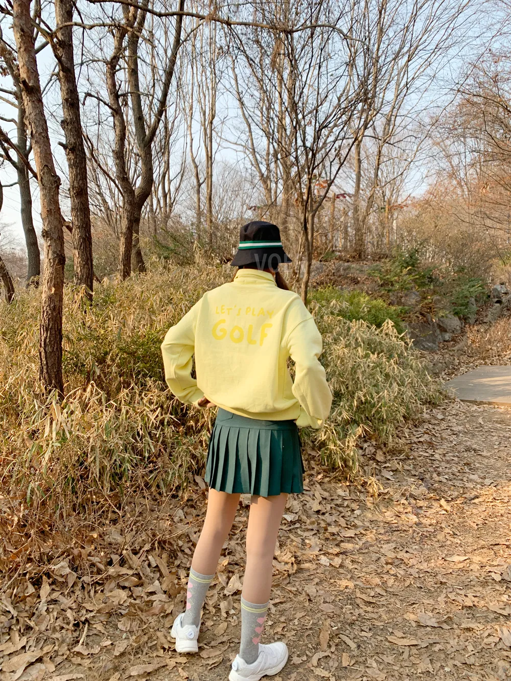 バックプリーツスカートパンツ | voer | 詳細画像9