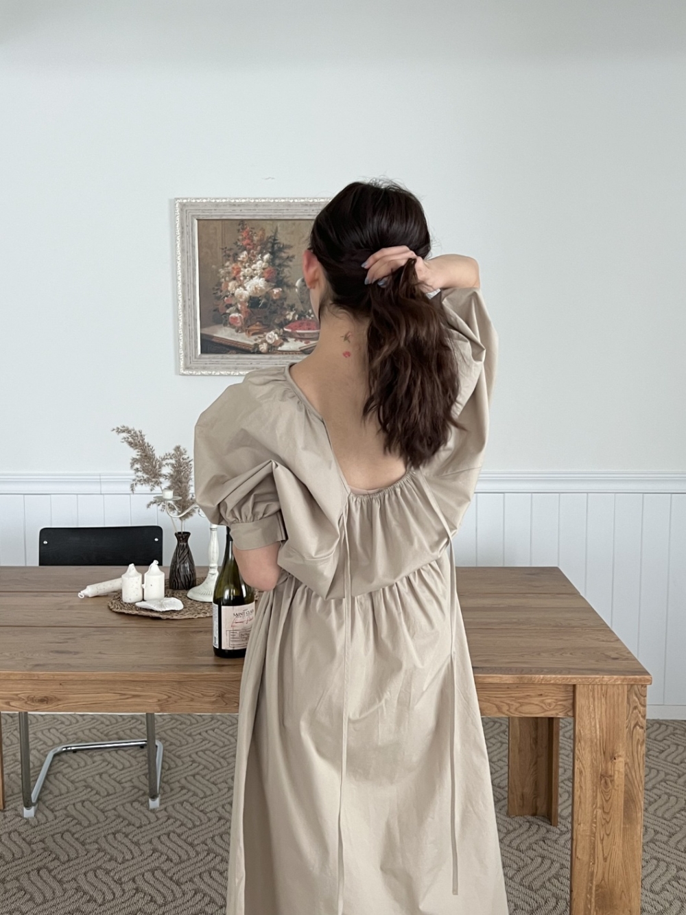 バックネックリボンワンピース | レディースファッション通販 - DHOLIC