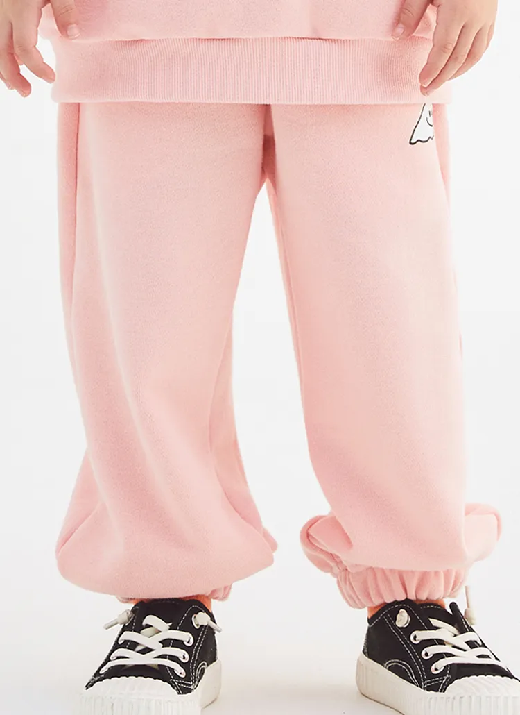 くもパッチスウェットジョガーパンツ(ピンク) | 詳細画像1