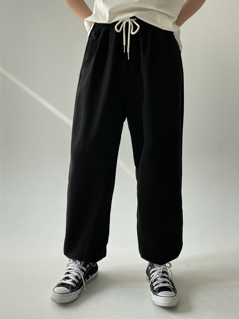 theredthread スウェットパンツドローストリング付き ドロストスウェットジョガーパンツ | レディースファッション通販 - DHOLIC