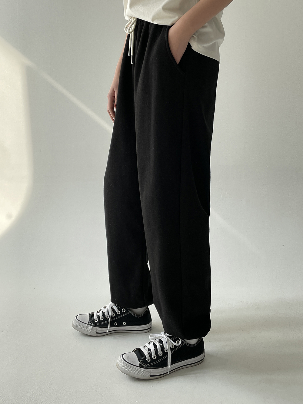 DOCUS 新品　ドゥーカス ジョガーパンツ　スウェットパンツ　XL ドロストスウェットジョガーパンツ | レディースファッション通販 - DHOLIC