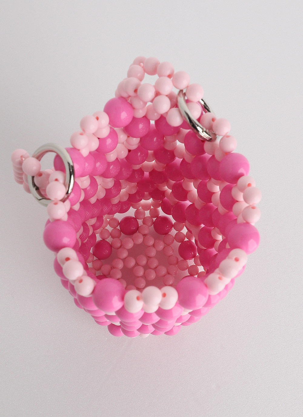 巾着付フラワービーズバッグ | レディースファッション通販 - DHOLIC