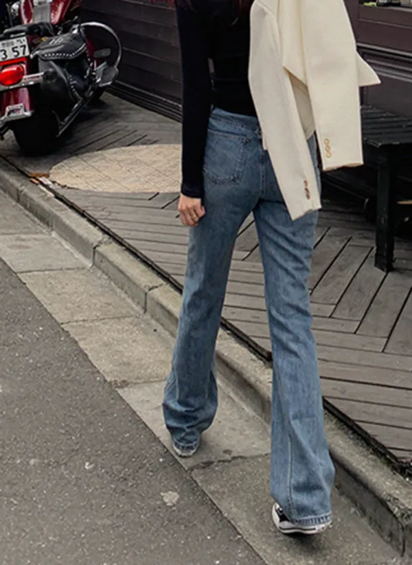 PJウォッシュドデニムパンツ | prostj | 詳細画像1