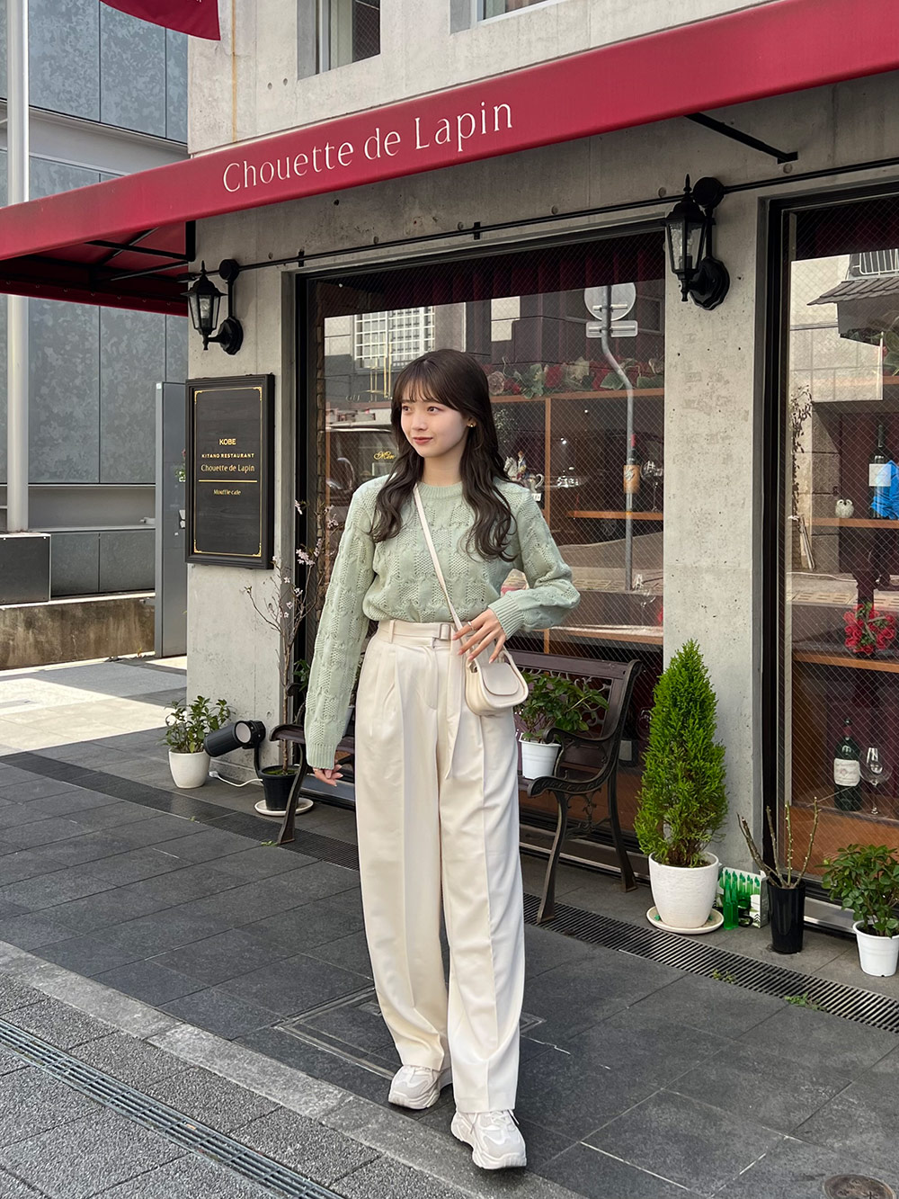 透かし編みニット | 詳細画像6