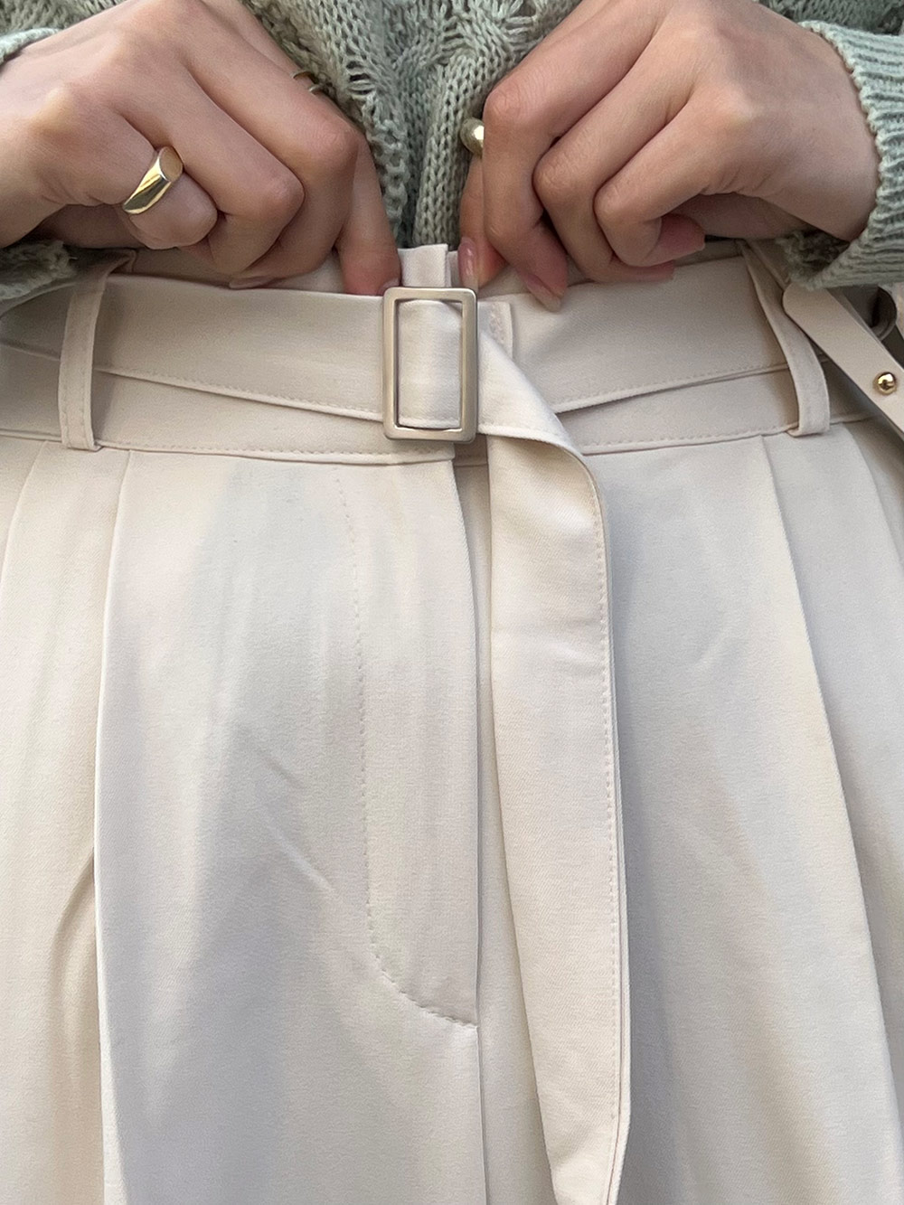 *再入荷*ベルトスラックス | 詳細画像27