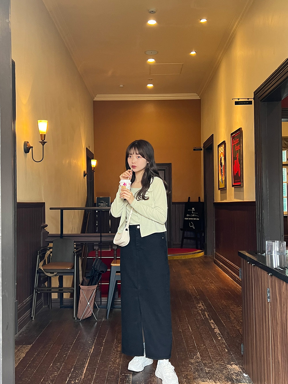 フロントスリットデニムスカート | 詳細画像5