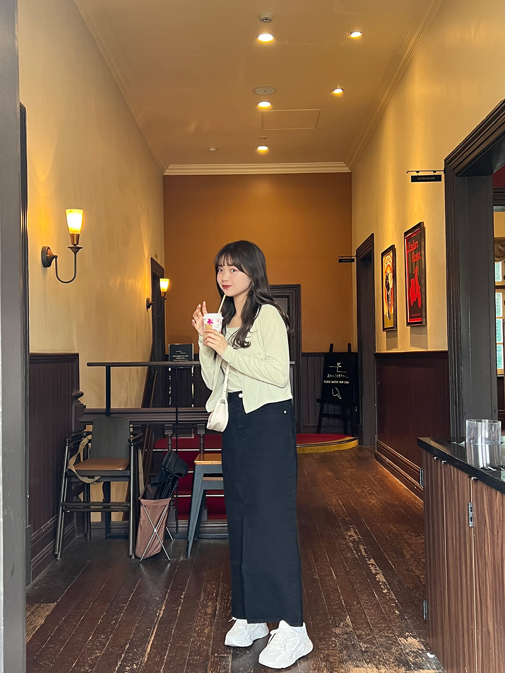 フロントスリットデニムスカート | 詳細画像9