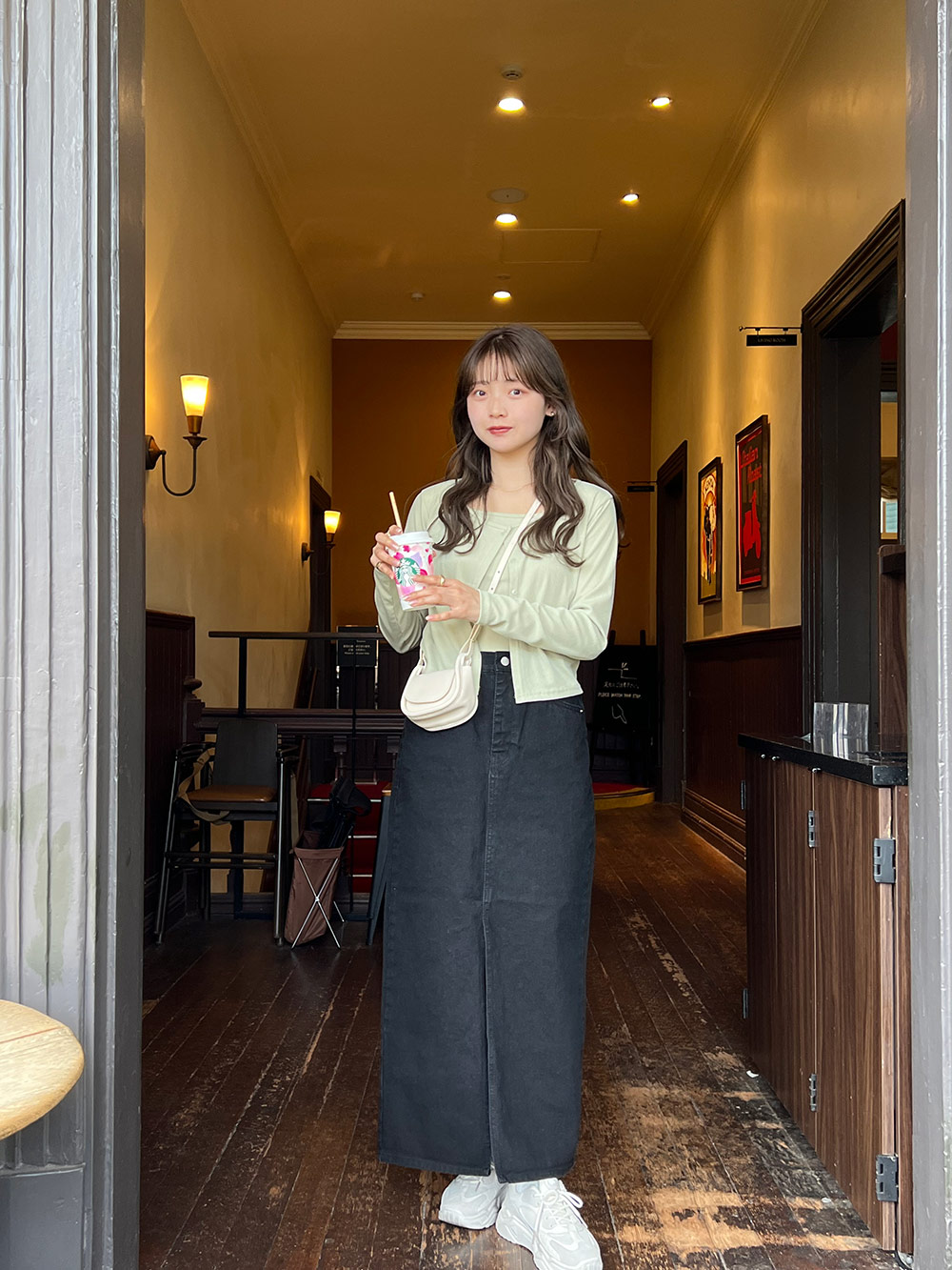 フロントスリットデニムスカート | 詳細画像10