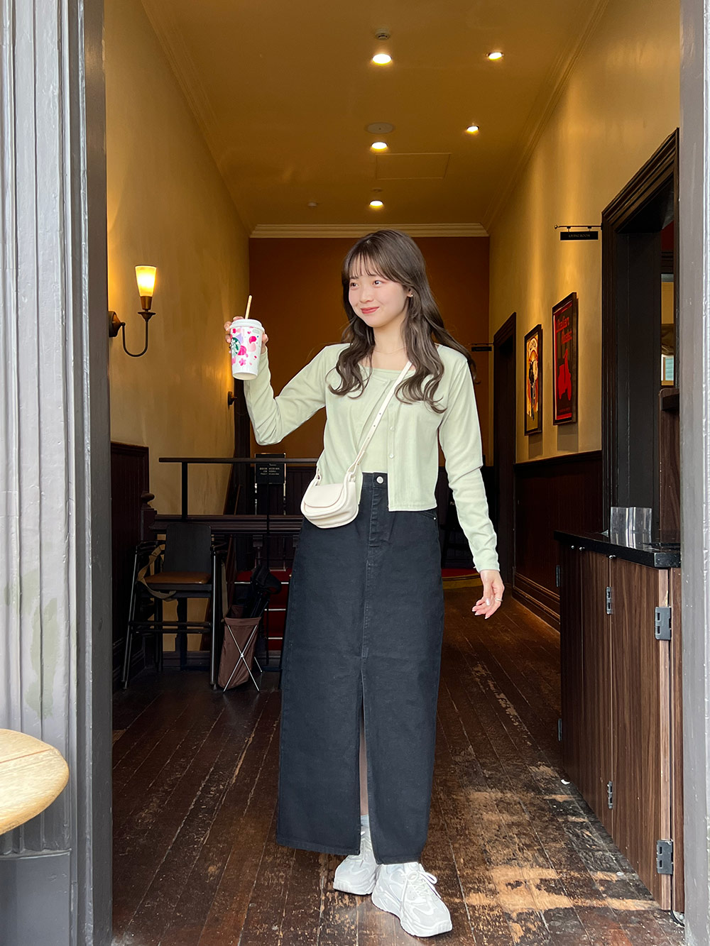 フロントスリットデニムスカート | 詳細画像11