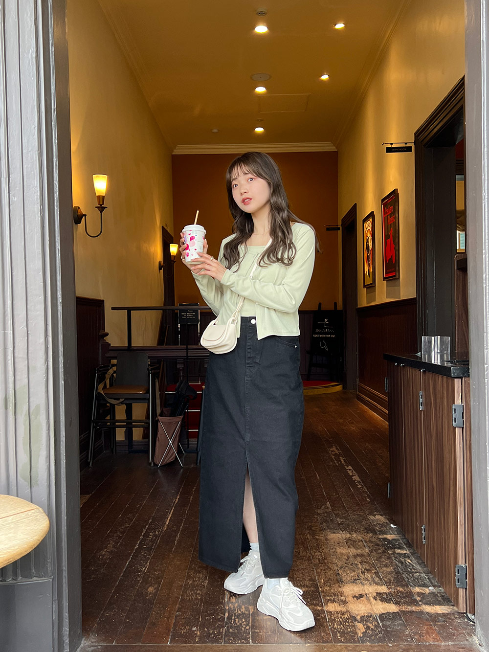 フロントスリットデニムスカート | 詳細画像14