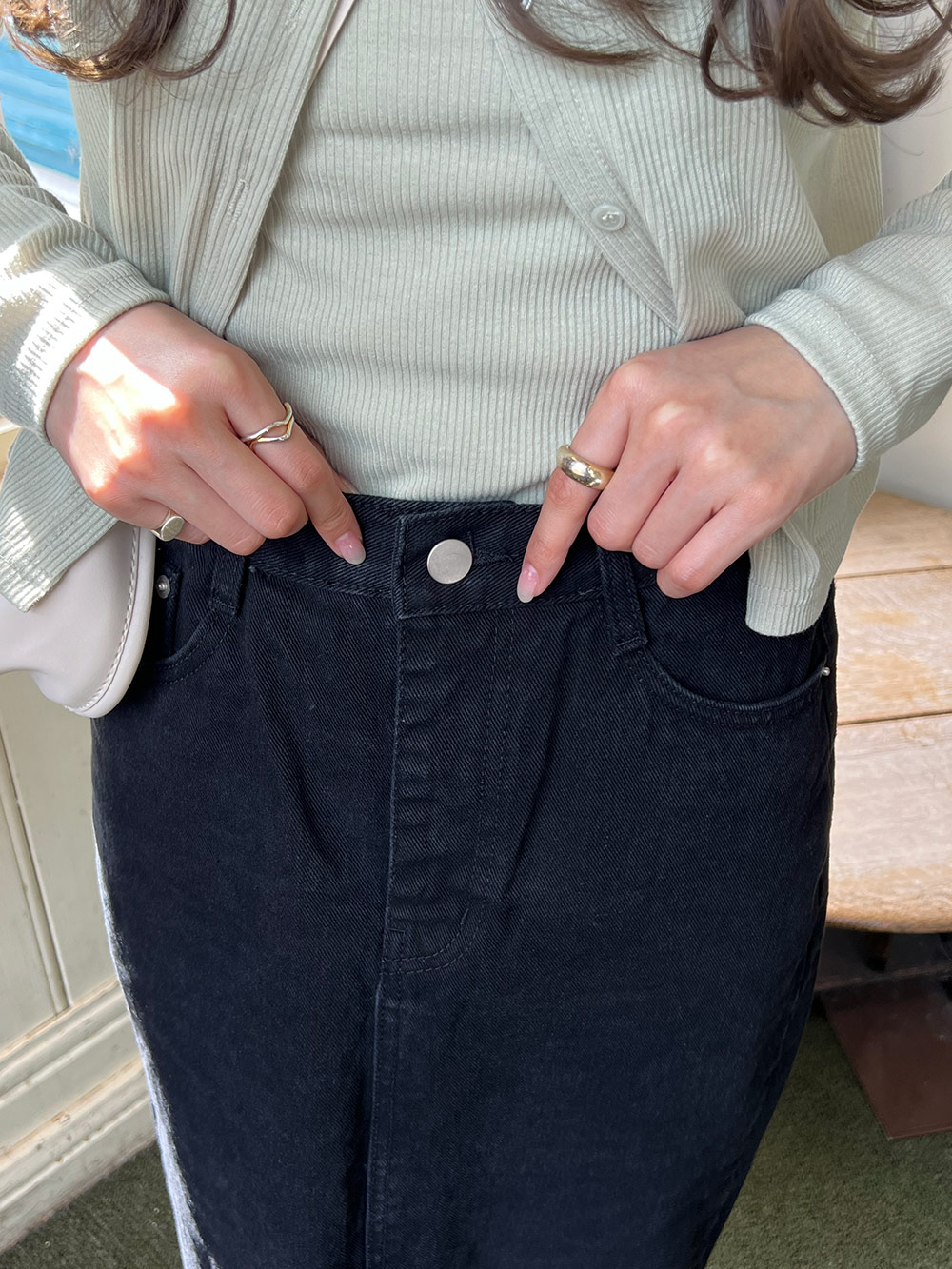 フロントスリットデニムスカート | 詳細画像22