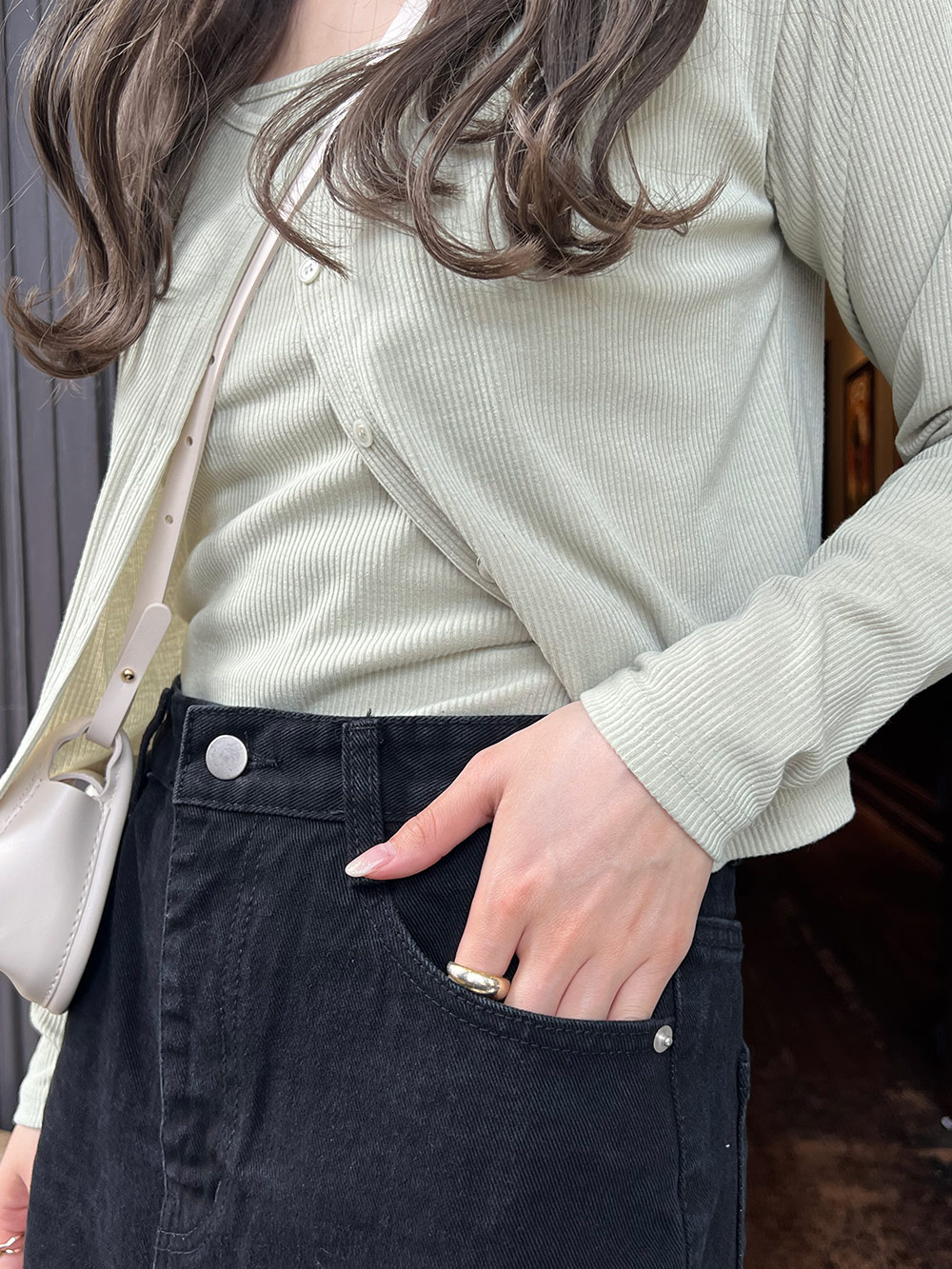 フロントスリットデニムスカート | 詳細画像23