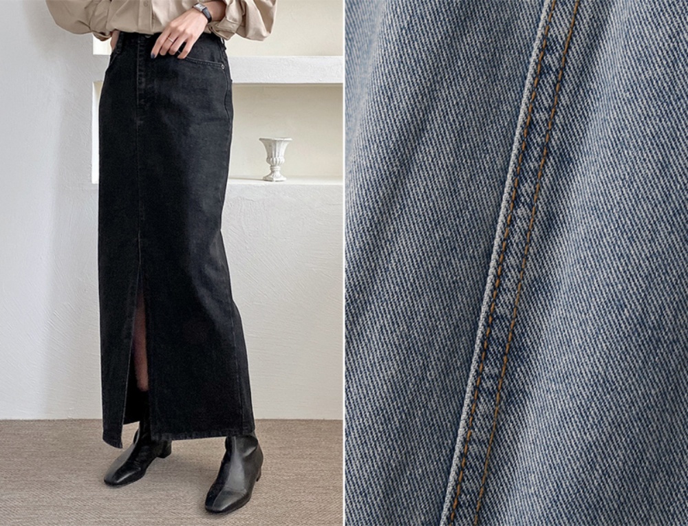 フロントスリットデニムスカート | 詳細画像33