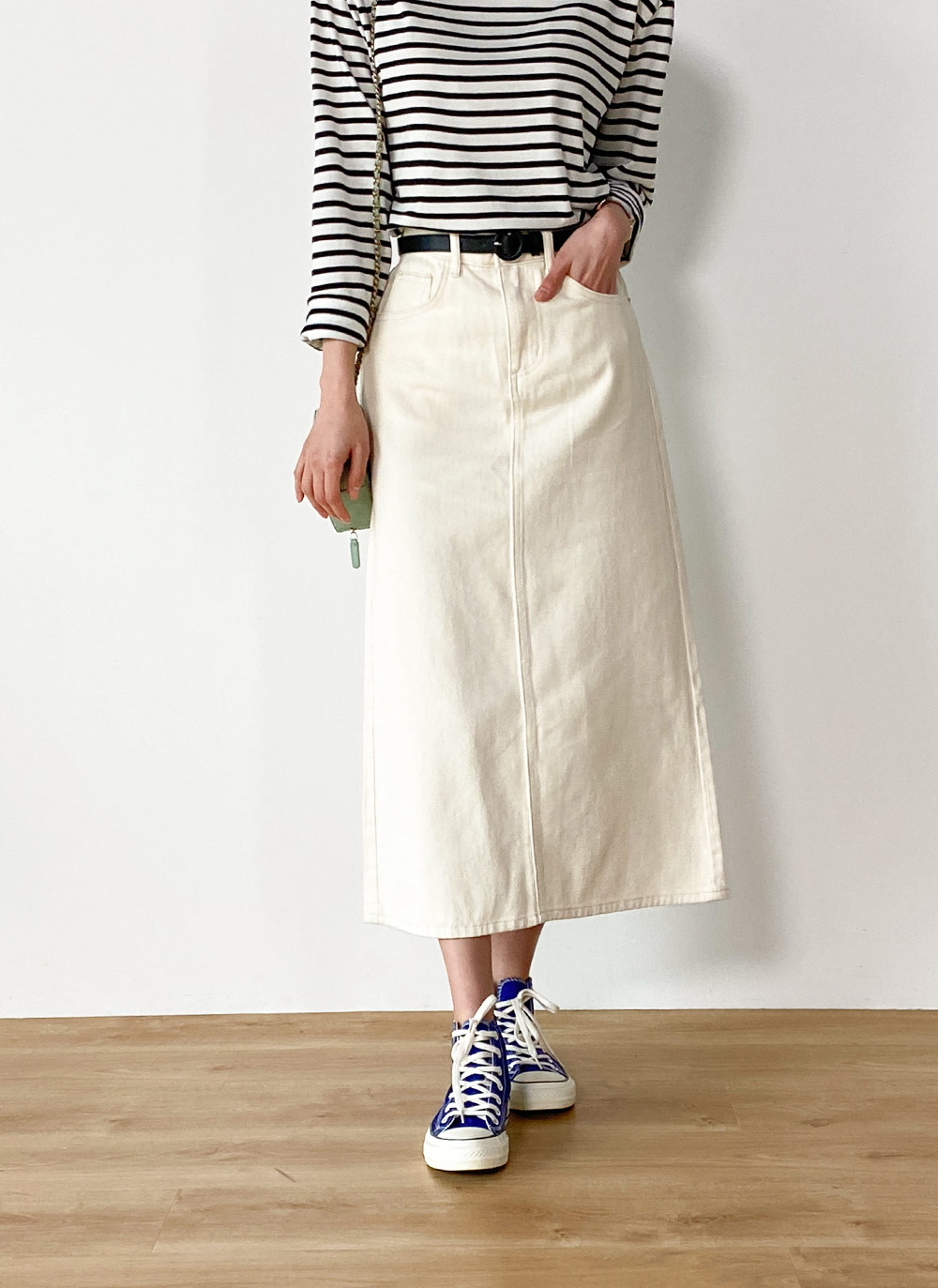 コットンAラインスカート | レディースファッション通販 - DHOLIC