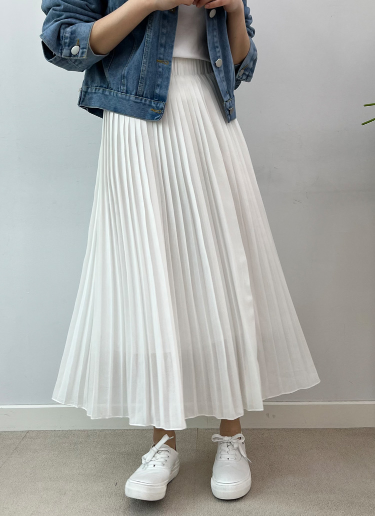 シフォンプリーツスカート | レディースファッション通販 - DHOLIC