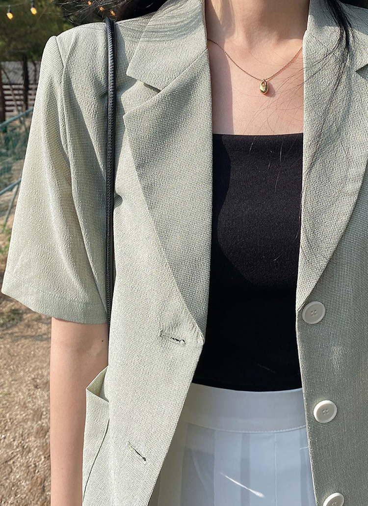 スクエアネック無地ノースリーブ | レディースファッション通販 - DHOLIC