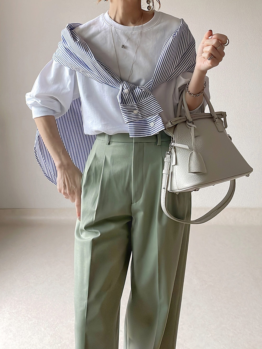 7分袖パフスリーブTシャツ | レディースファッション通販 - DHOLIC