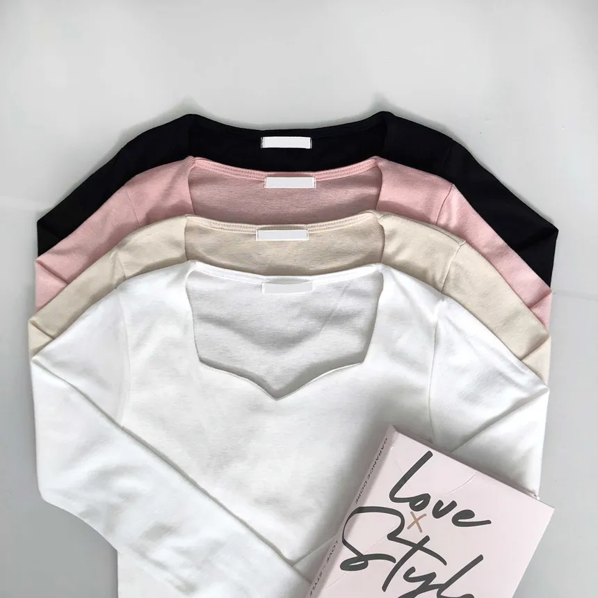 ハートネック長袖Tシャツ | lilisense | 詳細画像21