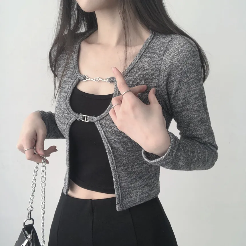Y2KシルバーチェーンTシャツ | lilisense | 詳細画像9