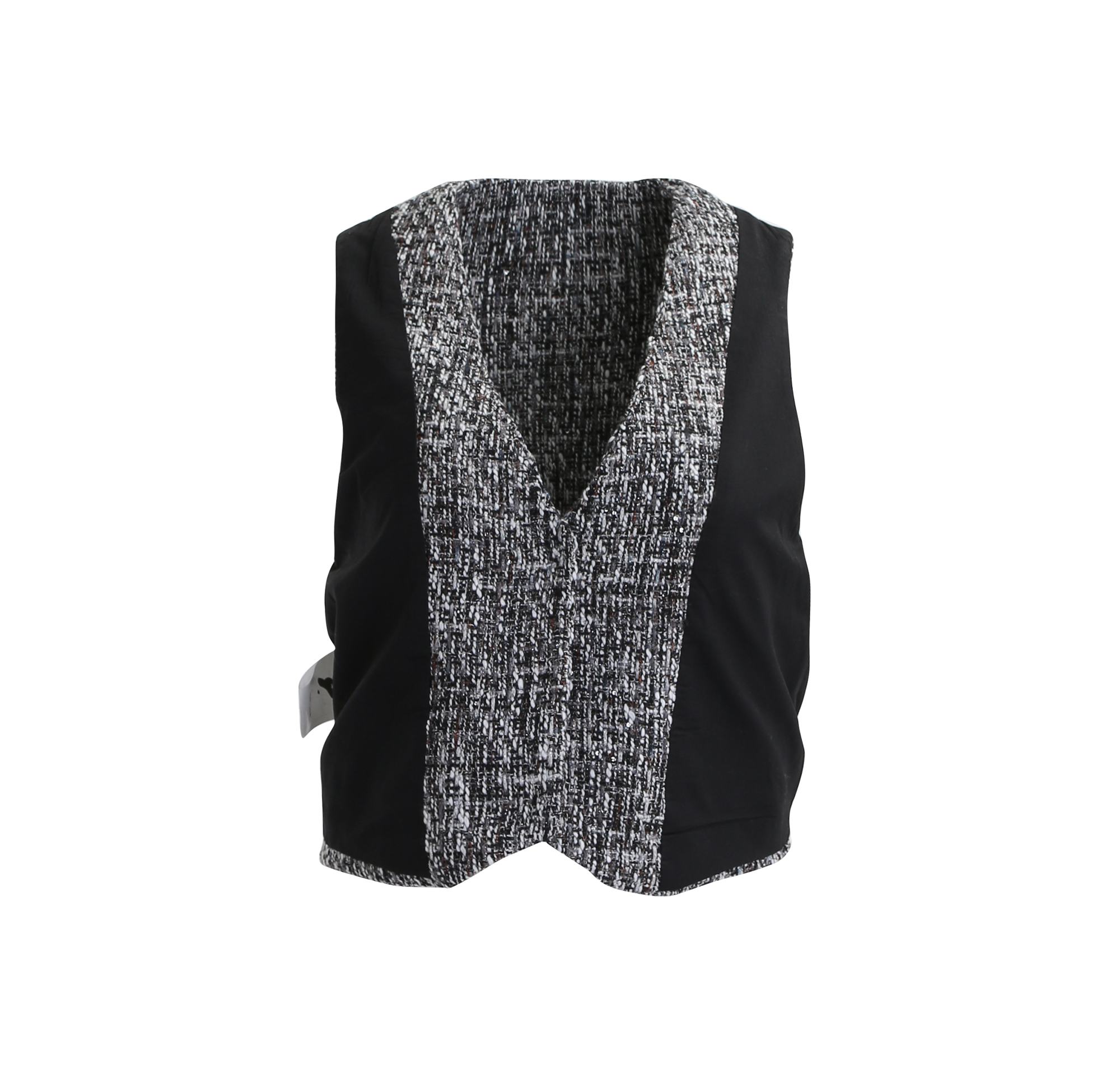 パール調ボタンツイードベスト | レディースファッション通販 - DHOLIC