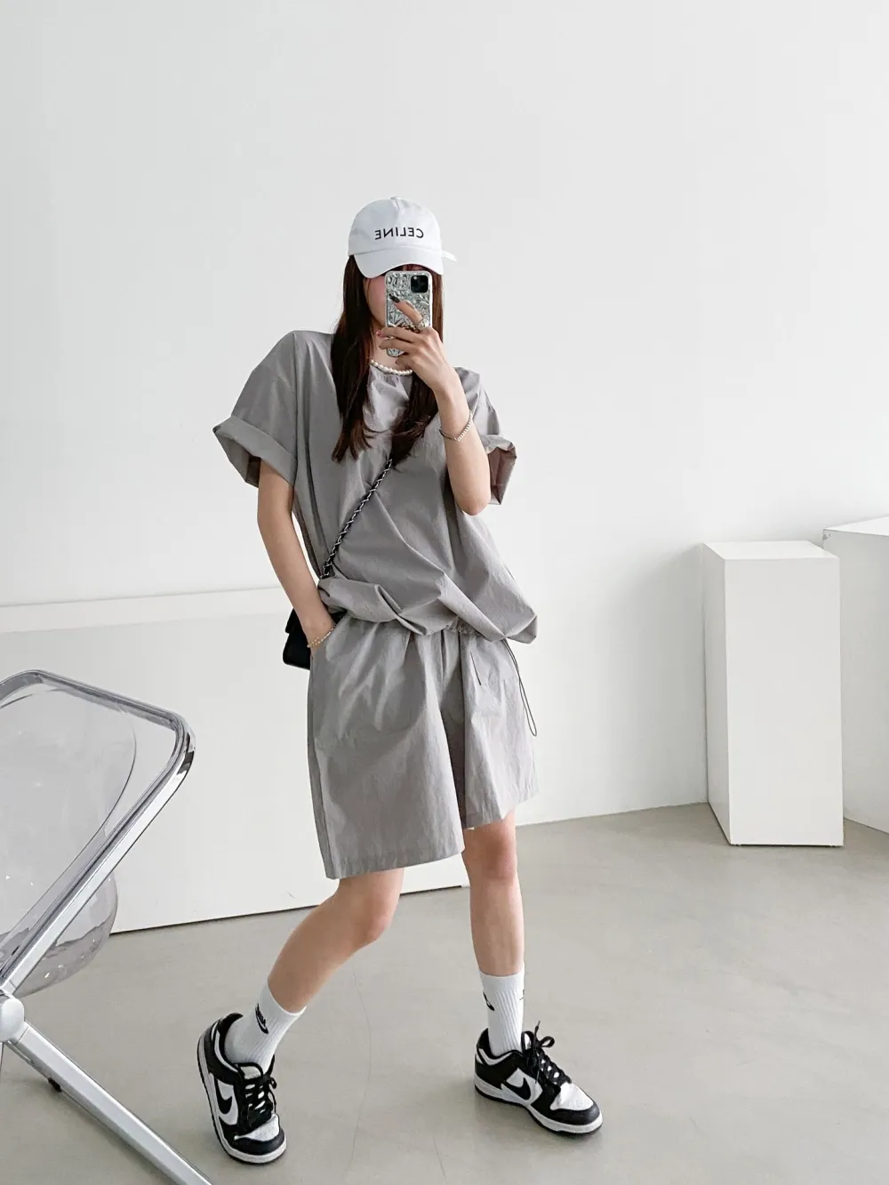 ドローコードTシャツ&ハーフパンツSET | レディースファッション通販 