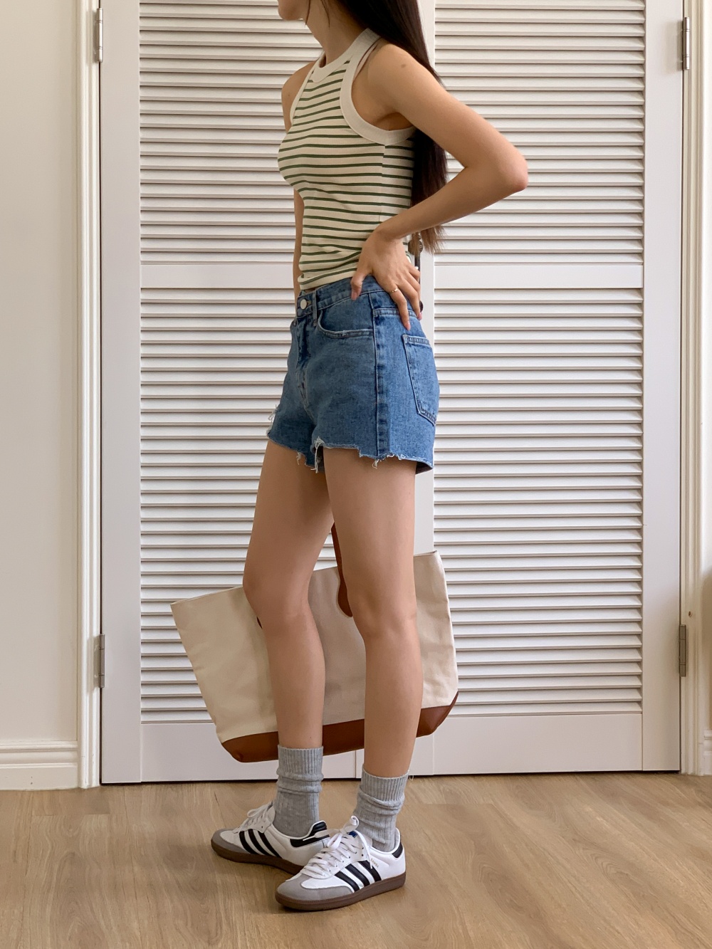 スリットショートデニムパンツ | 詳細画像12