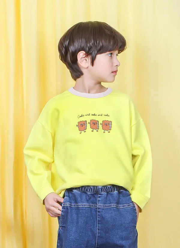 Cookieプリントスウェット | 詳細画像1