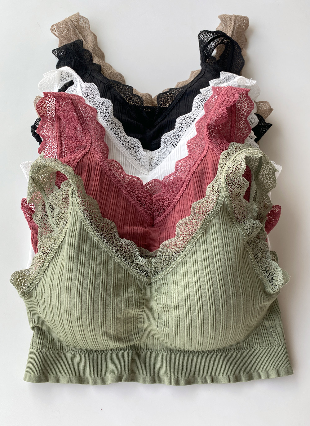 カップ付レースブラトップ | DHOLIC | 詳細画像3