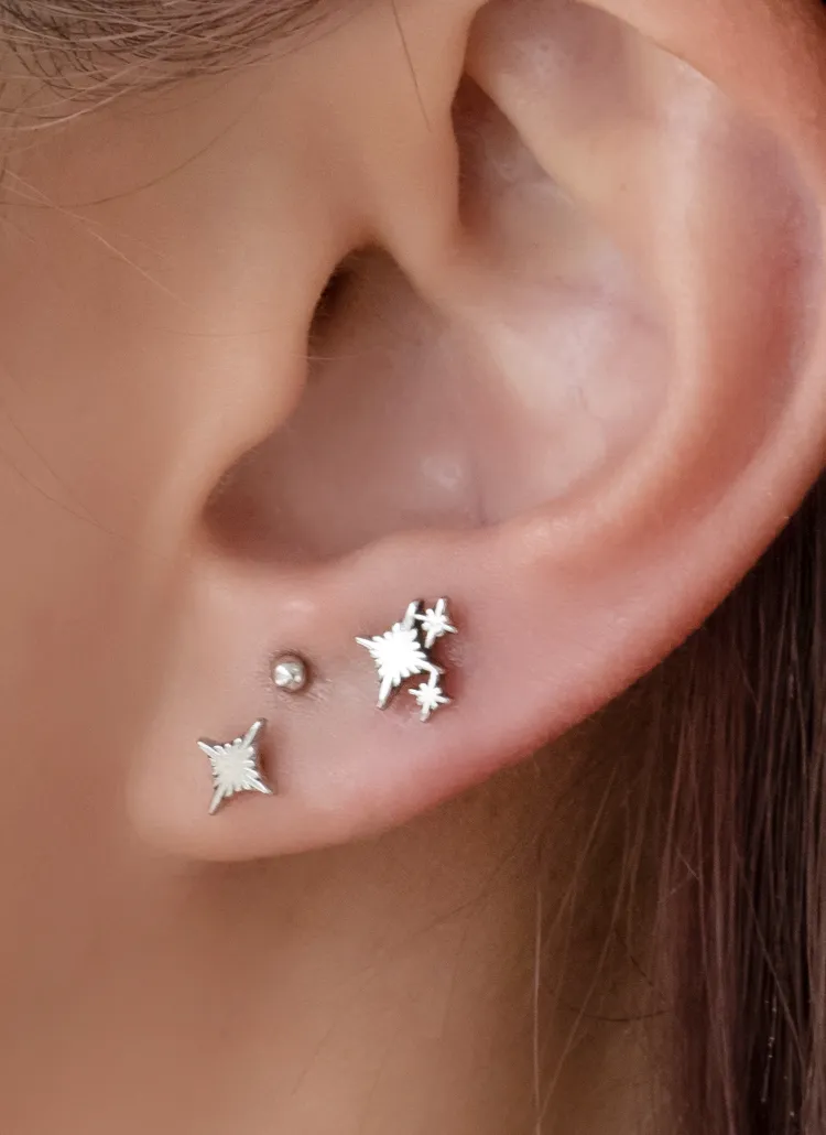 2TYPEキラキラピアス(片耳用) | レディースファッション通販 - DHOLIC 