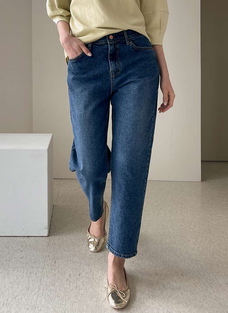 ストレートデニムパンツ M 400 BLUE ストレートデニムパンツ M 400 BLUE
