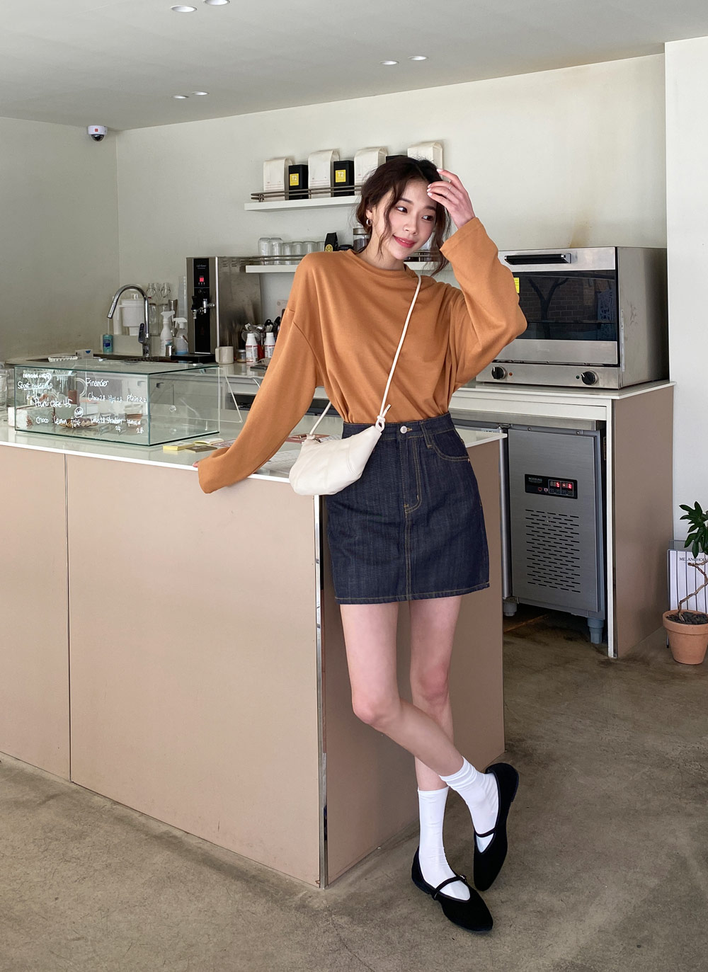 配色ステッチデニムミニスカート | レディースファッション通販 配色ステッチデニムミニスカート | レディースファッション通販