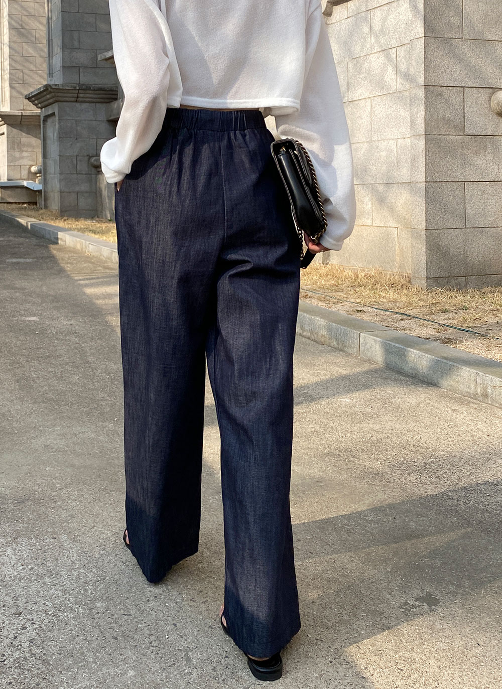 ノンフェイドストリングデニムパンツ | DHOLIC | 詳細画像6