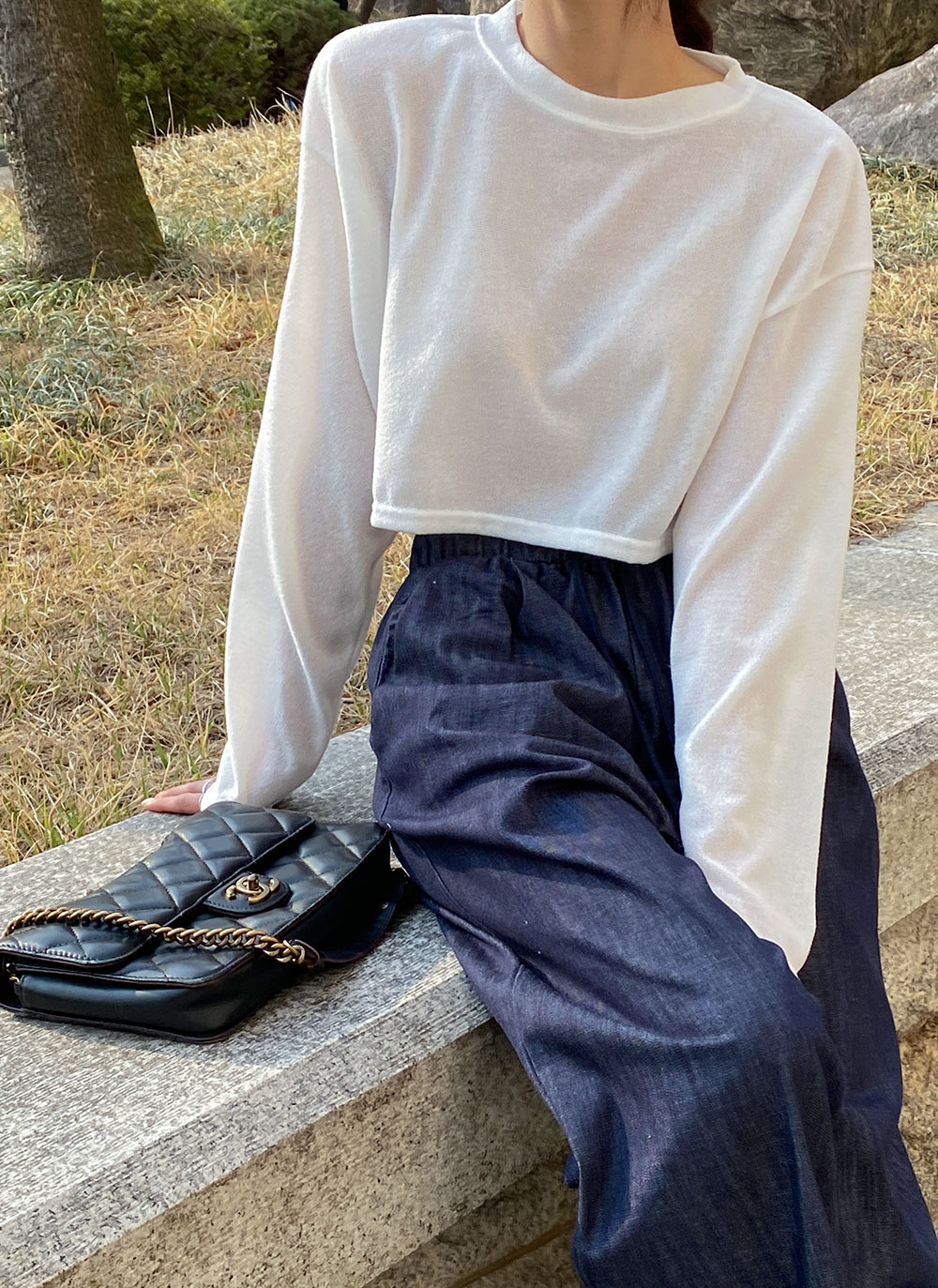 ノンフェイドストリングデニムパンツ | DHOLIC | 詳細画像4