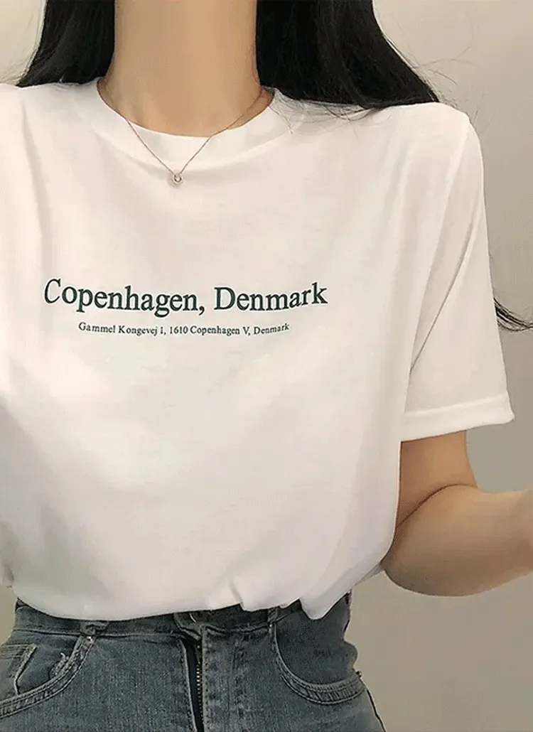 Denmark半袖Tシャツ | peelrang | 詳細画像1