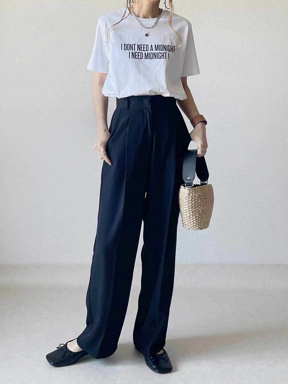 I DONT NEEDロゴTシャツ | レディースファッション通販 - DHOLIC