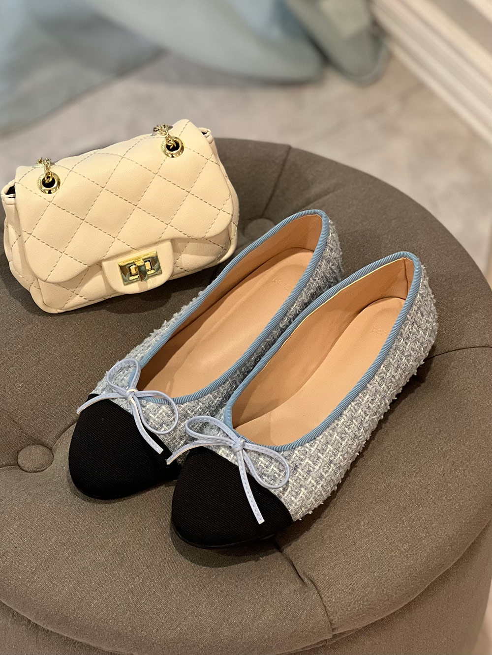 ツイードバレエシューズ | レディースファッション通販 - DHOLIC