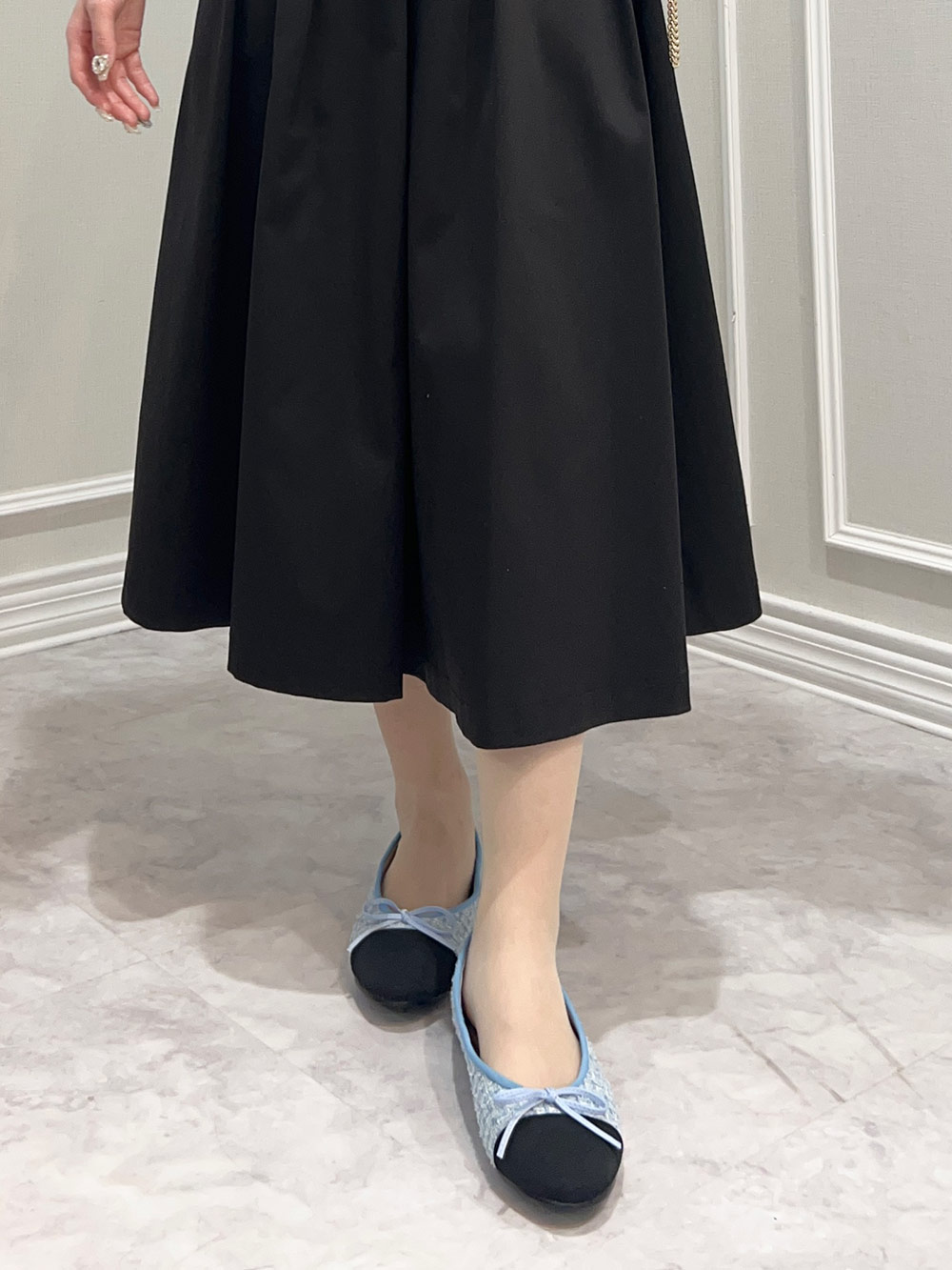 ツイードバレエシューズ | レディースファッション通販 - DHOLIC