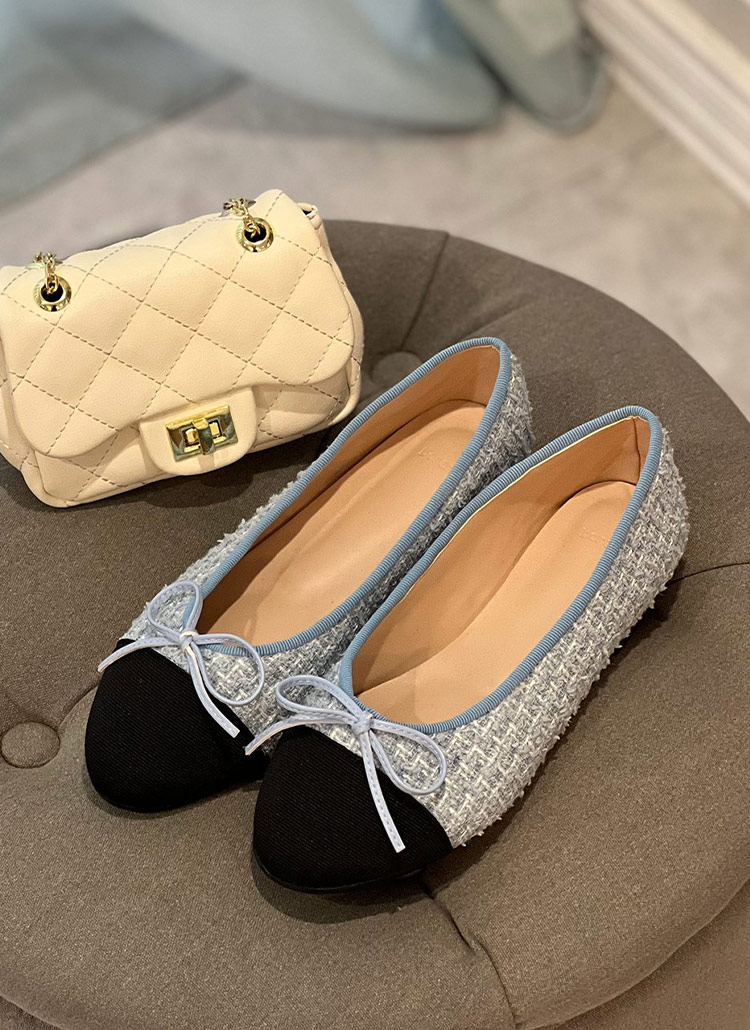 OHGA⟡.·ツィードバレエシューズ♡