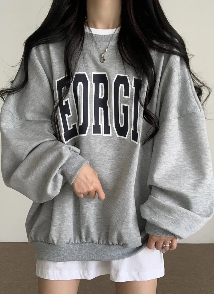 ジョージアオーバースウェット | moodloveroom | 詳細画像1