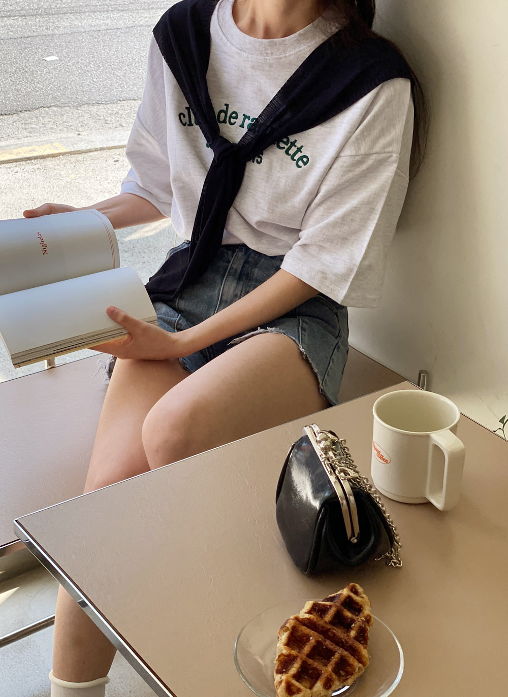 チェーンストラップ付がま口バッグ | DHOLIC | 詳細画像19