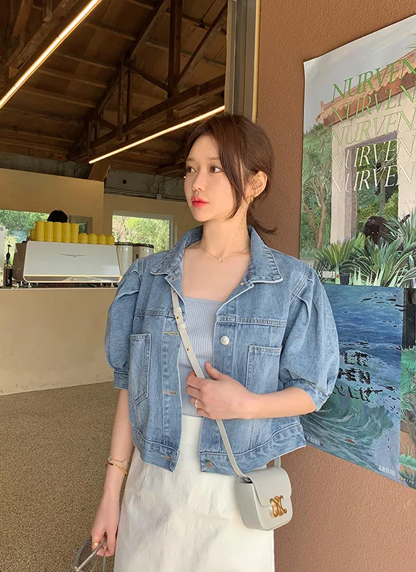 公式】コーチアウトレット | シグネチャー デニム ジャケット 新品未使用　coach デニムジャケット　半袖