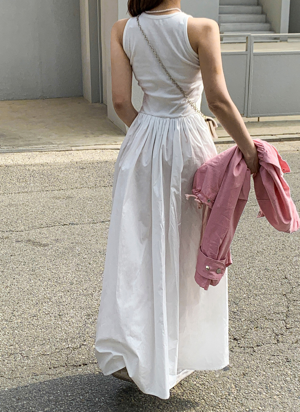 切替タンクトップワンピース | レディースファッション通販 - DHOLIC